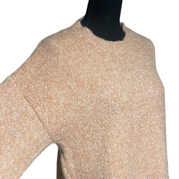 🆕Pink Clover Apricot Knit Crew Neck Sweater, XL - Picture 2 of 7